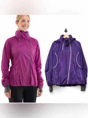 Lululemon Run: Inspire Jacket Purple 12